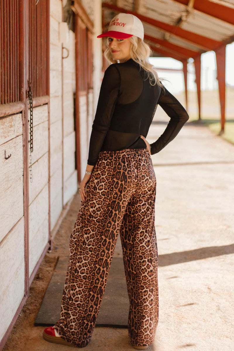 Range & Roar Leopard Pants