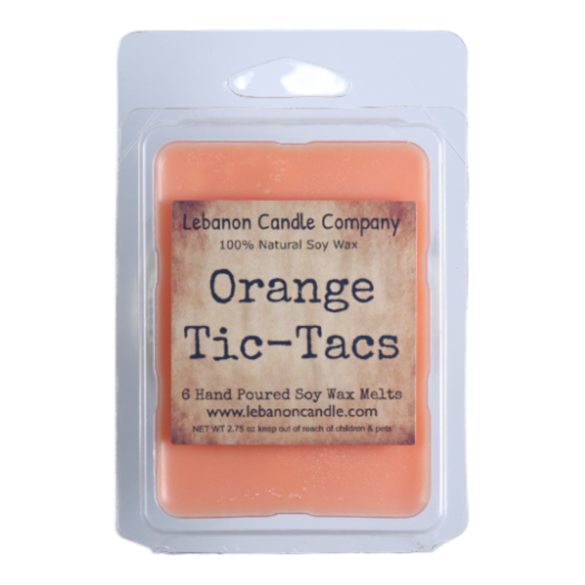 Orange Tic-Tacs Wax Melt