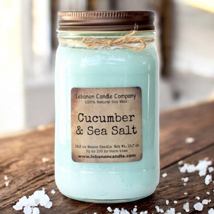 Cucumber & Sea Salt Candle