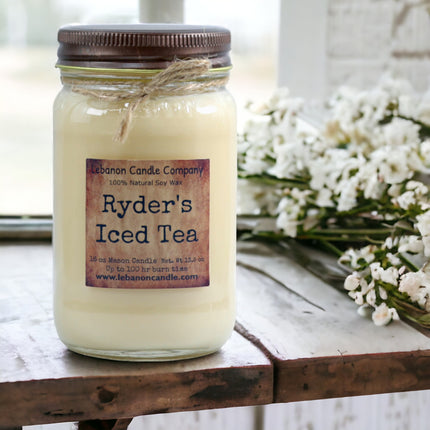 Ryder's Iced Tea Candle
