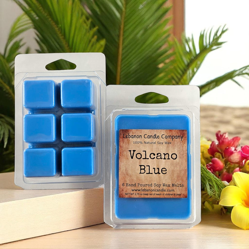 Volcano Blue Wax Melt