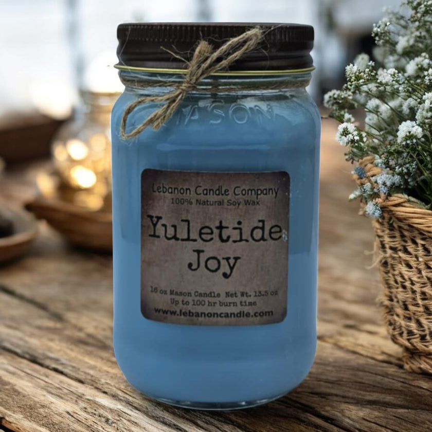 Yuletide Joy Candle