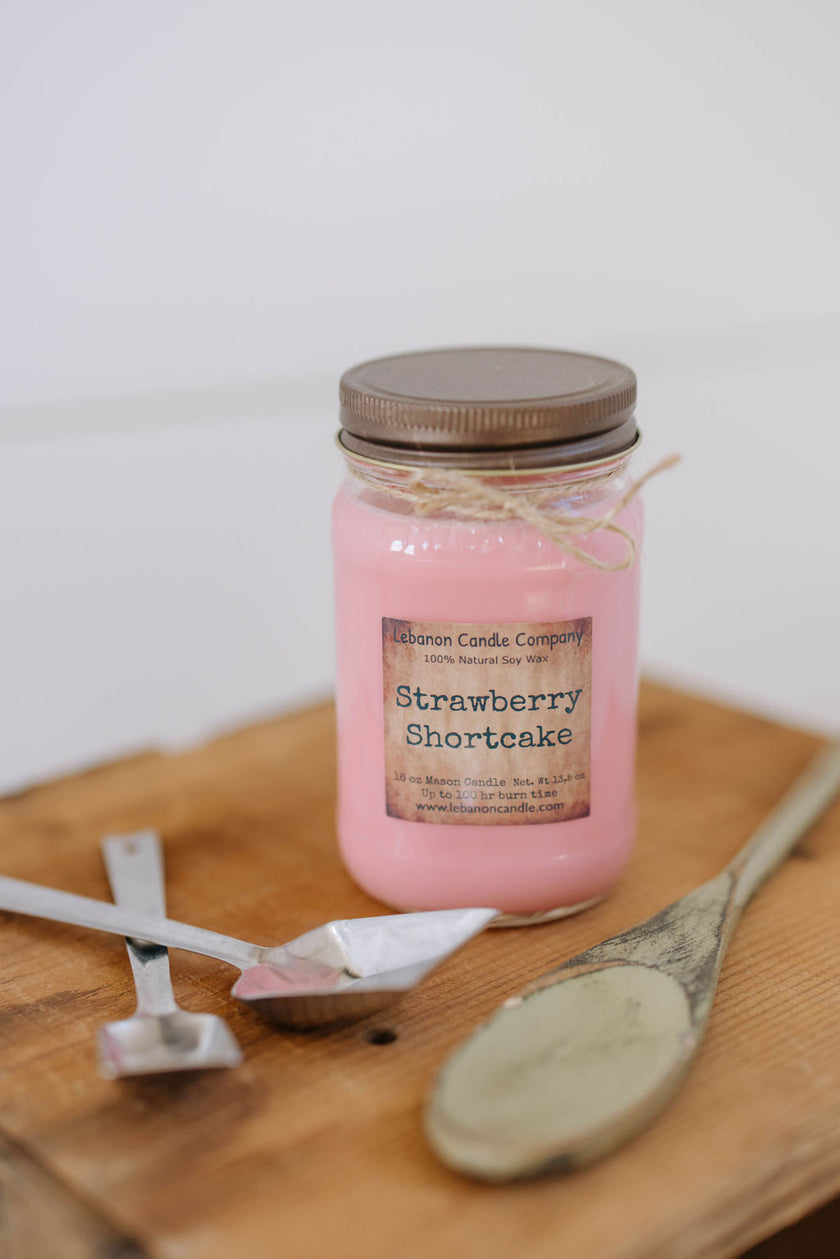 Strawberry Shortcake Candle