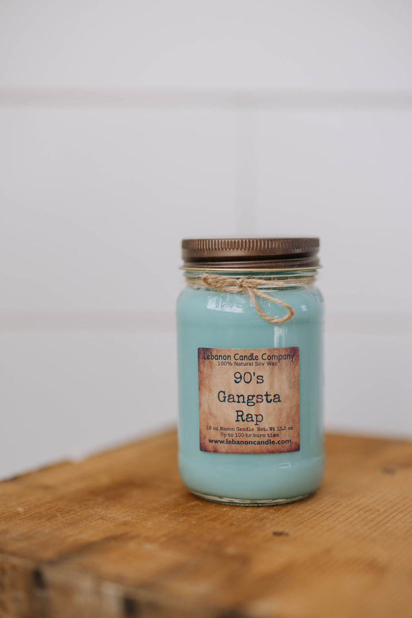 90's Gangsta Rap Candle