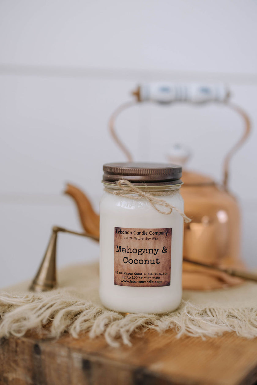 Mahogany & Coconut Candle
