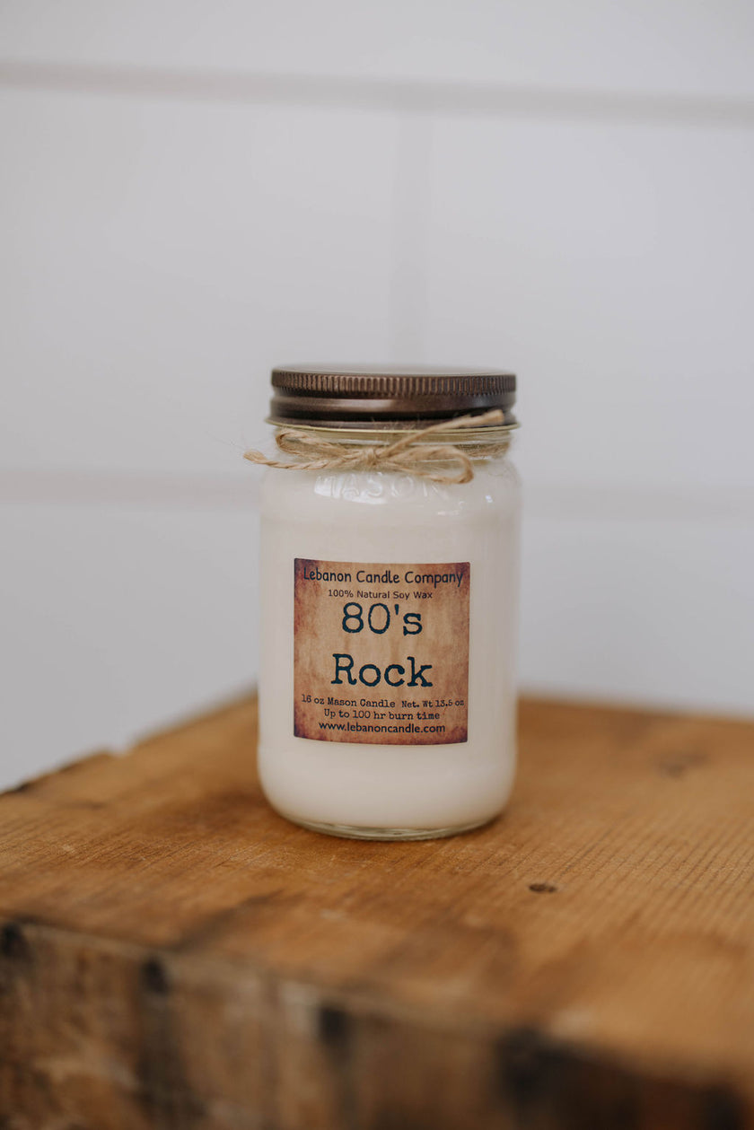 80's Rock Candle
