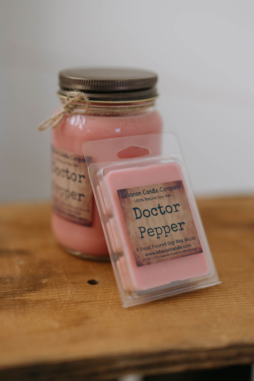 Doctor Pepper Candle