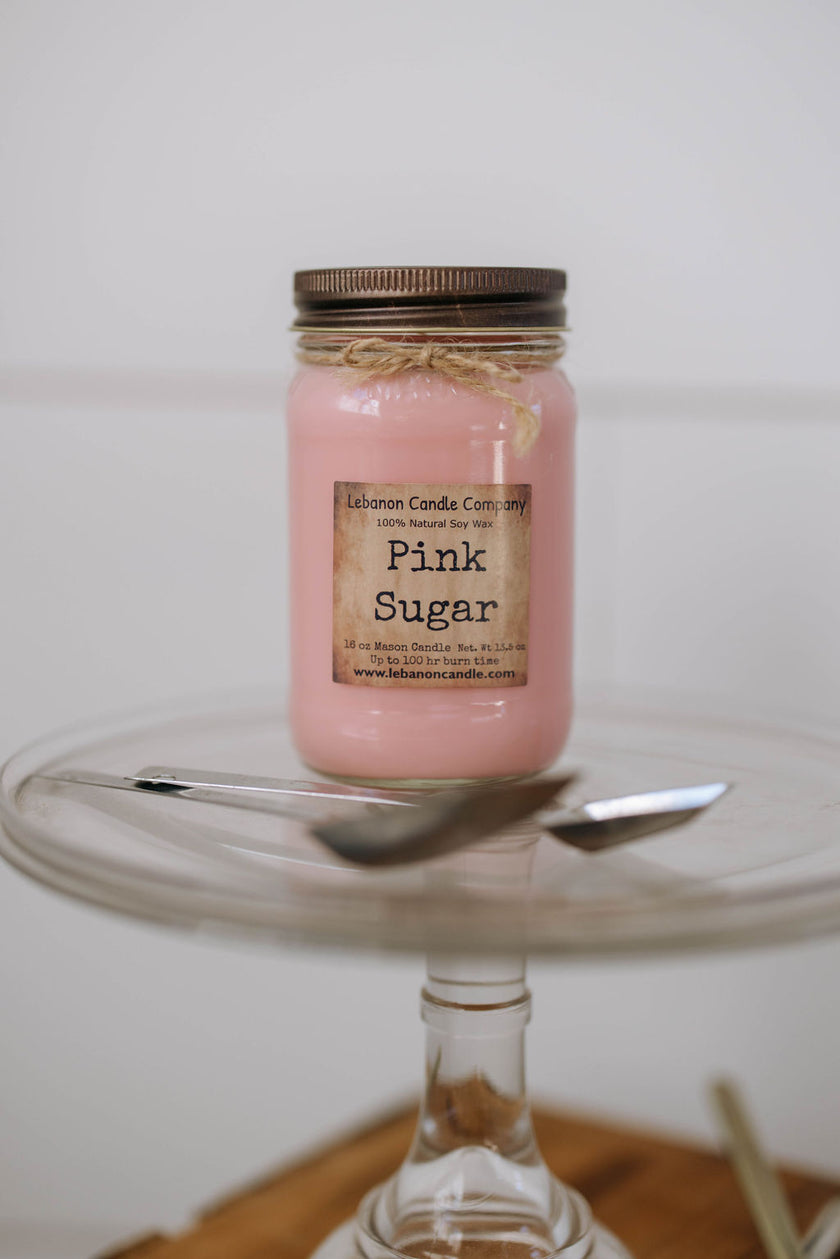 Pink Sugar Candle
