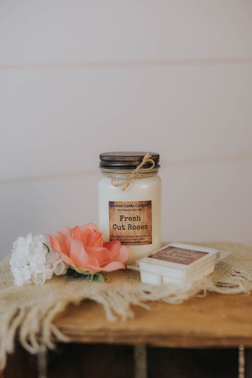 Fresh Cut Roses Candle