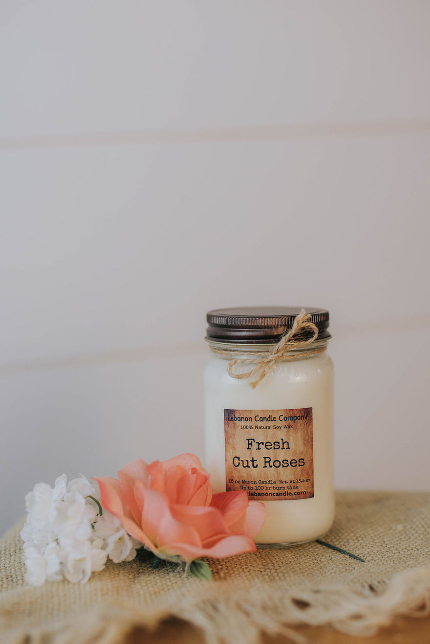 Fresh Cut Roses Candle