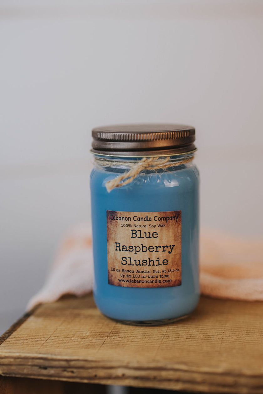 Blue Raspberry Slushie Candle