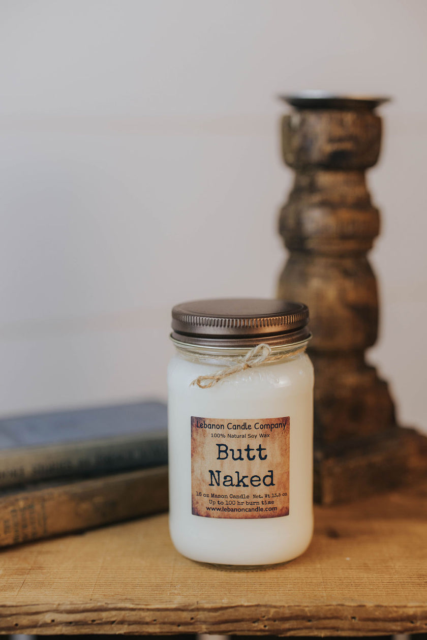 Butt Naked Candle