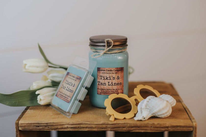 Tiki's & Tan Lines Candle