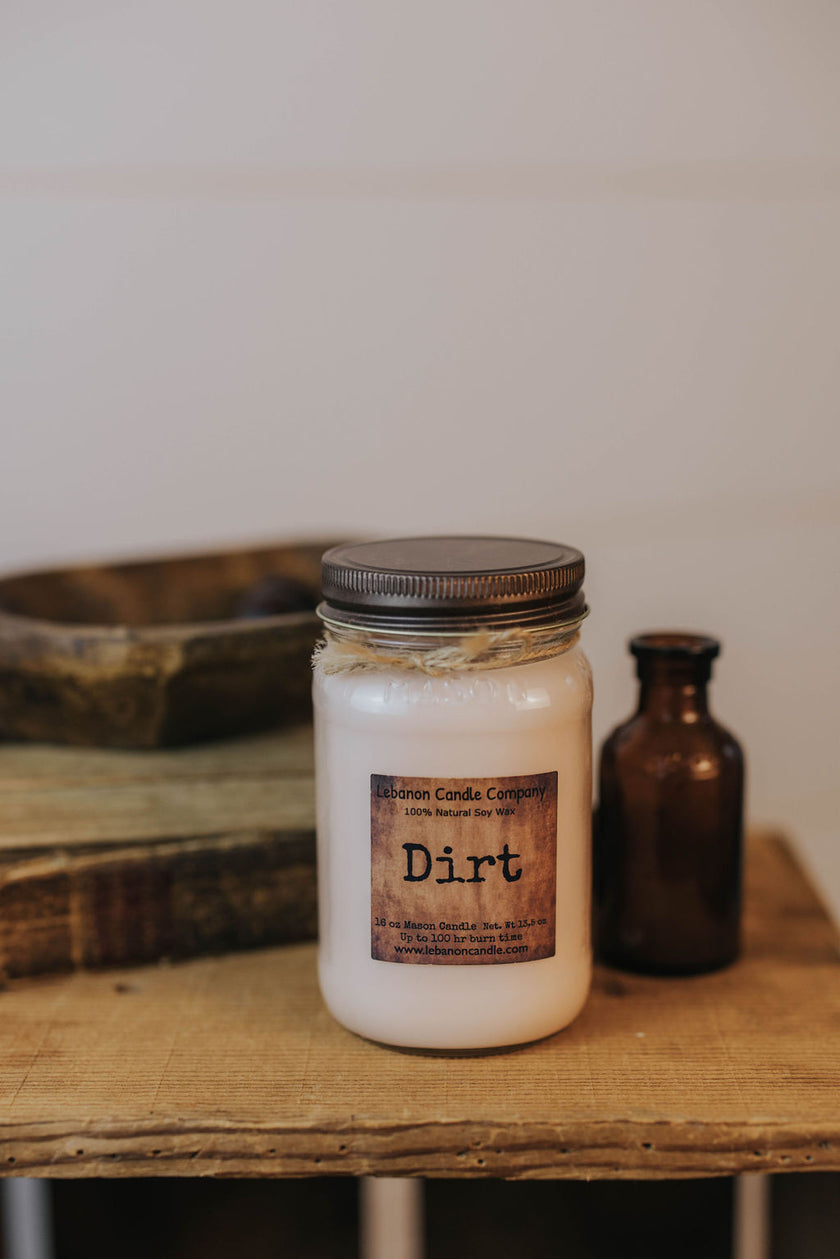 Dirt Candle