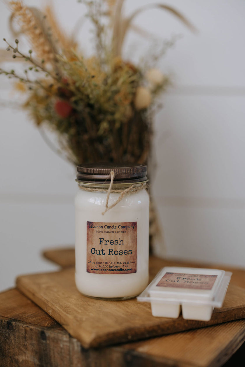 Fresh Cut Roses Candle