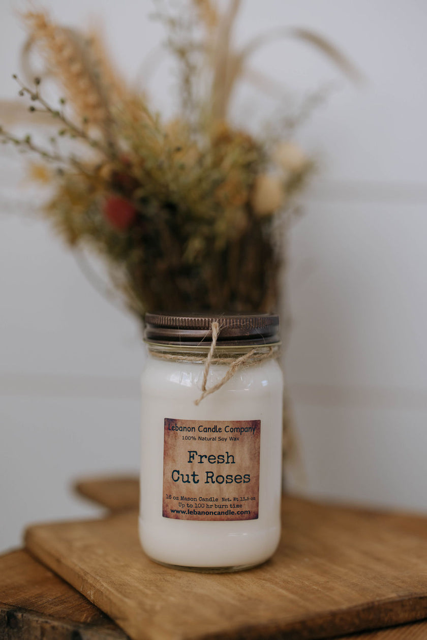 Fresh Cut Roses Candle