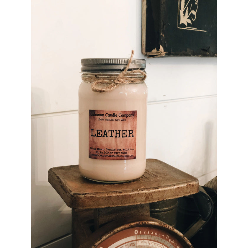 Leather Candle