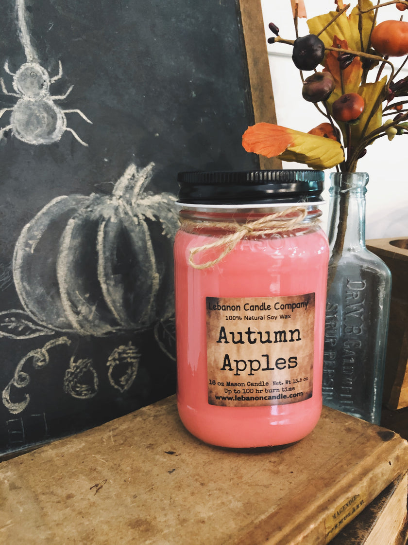 Autumn Apples Candle