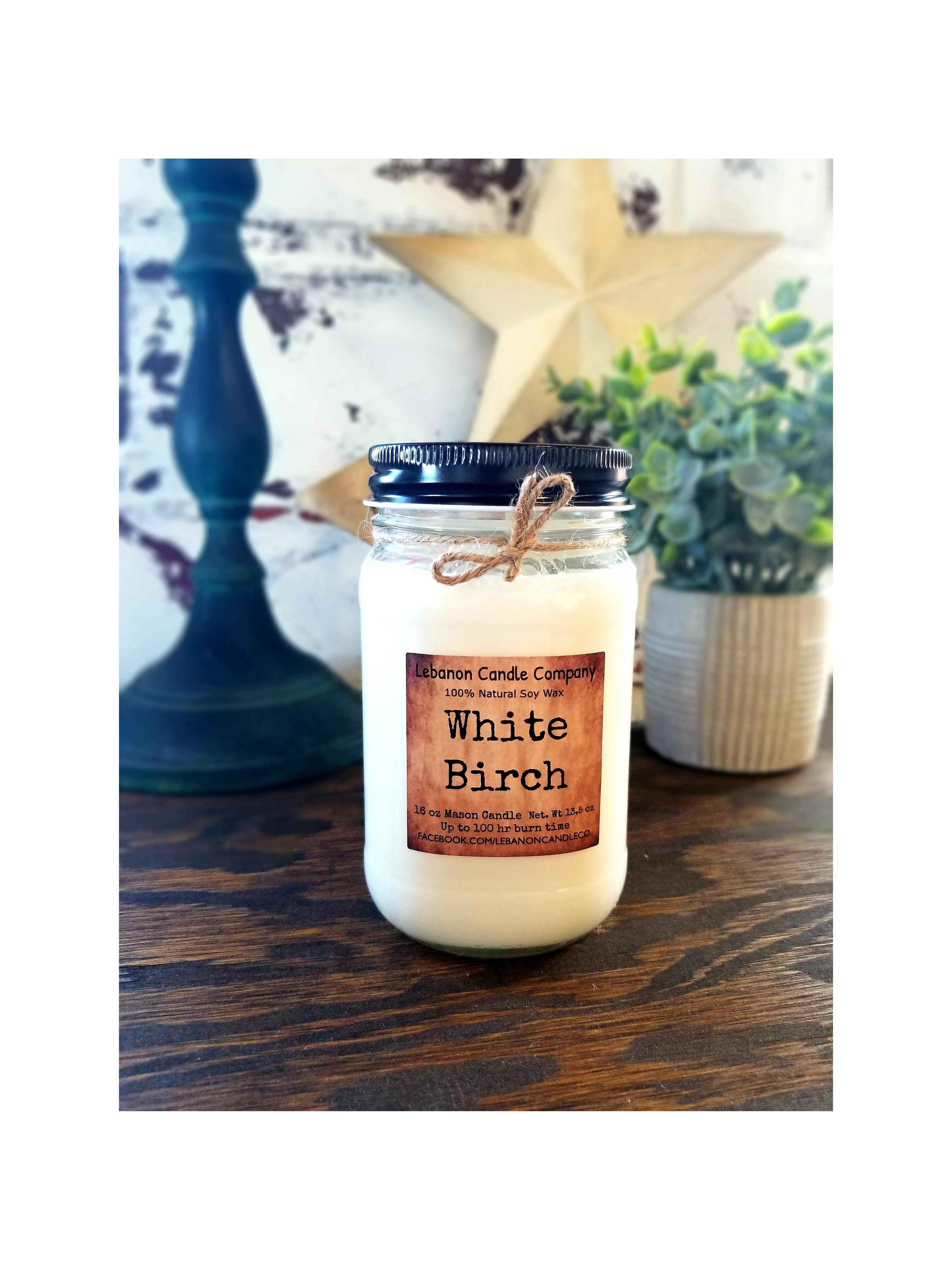 White Birch Candle