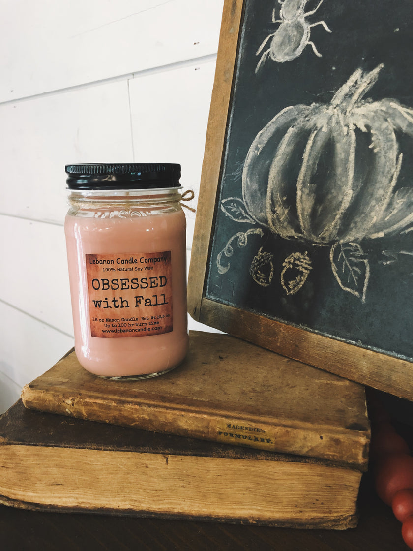 OBSESSED with Fall Candle