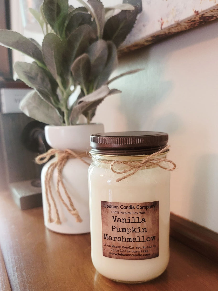 Vanilla Pumpkin Marshmallow Candle