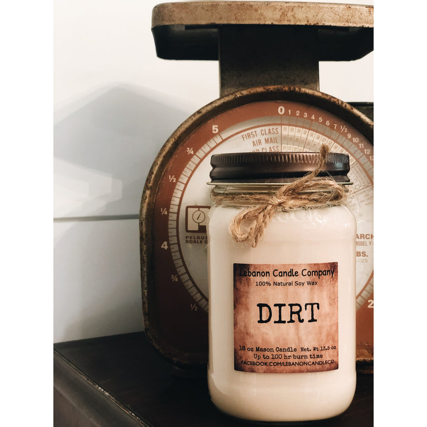 Dirt Candle