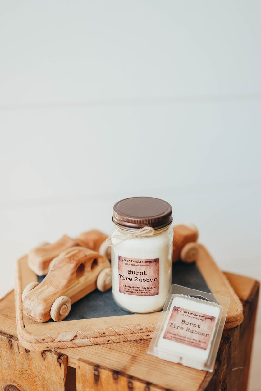 Burnt Tire Rubber Wax Melt