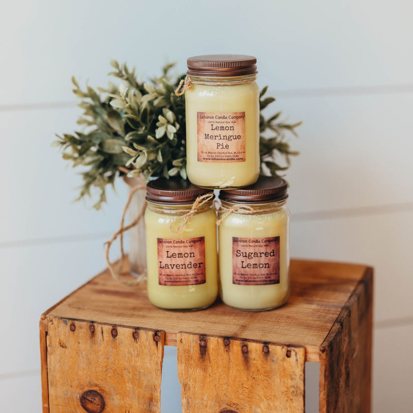 Lemon Lovers Candle Gift Set