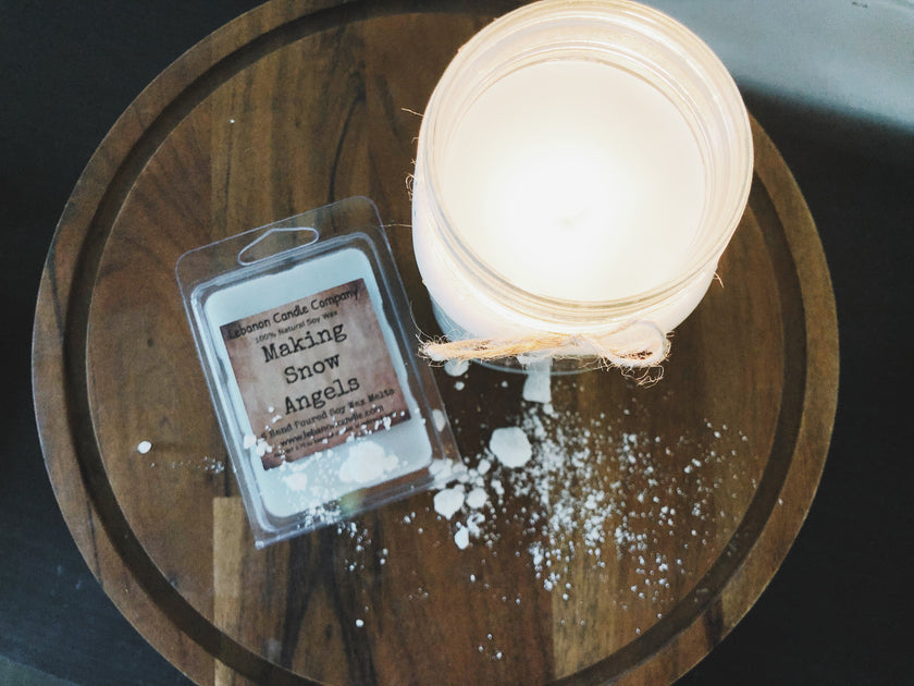 Making Snow Angels Wax Melt