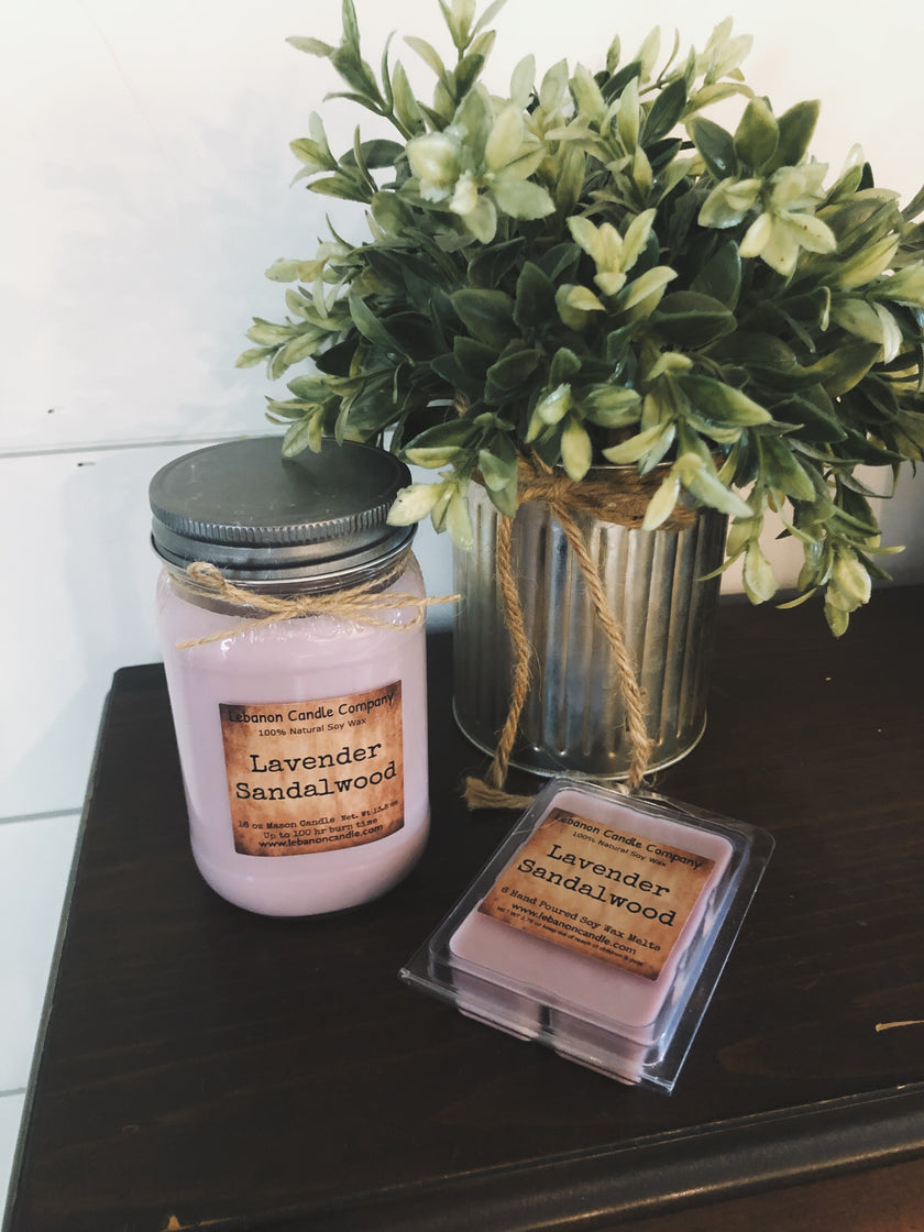 Lavender Sandalwood Candle