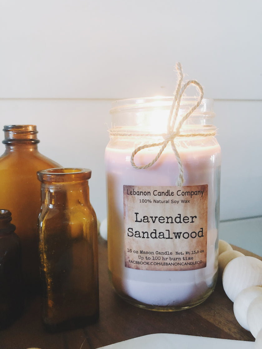 Lavender Sandalwood Candle