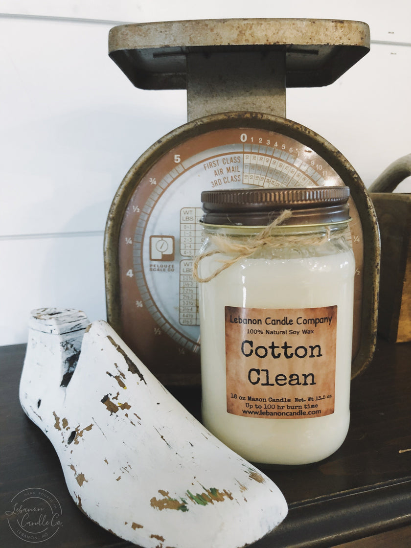 Cotton Clean Candle