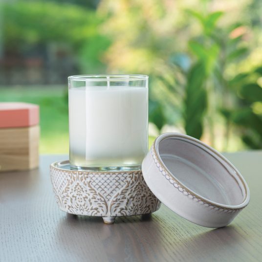 Vintage White  2-in-1 Classic Warmer