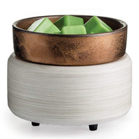 Whitewashed Bronze 2-in-1 Classic Warmer