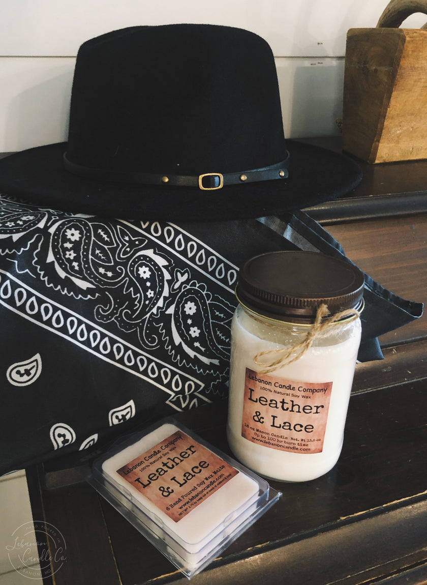 Leather & Lace Candle