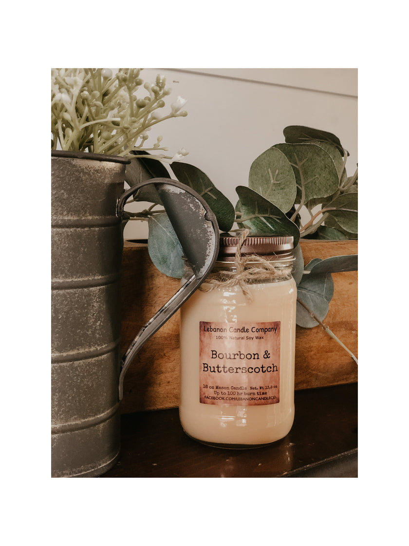 Bourbon & Butterscotch Candle