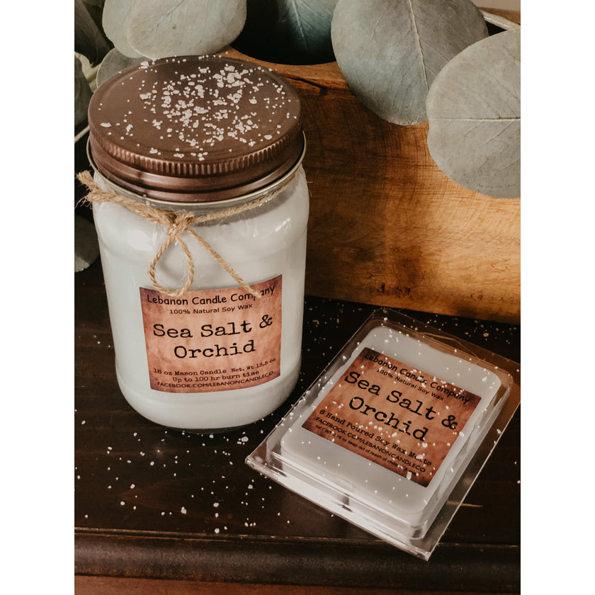 Sea Salt & Orchid Wax Melt