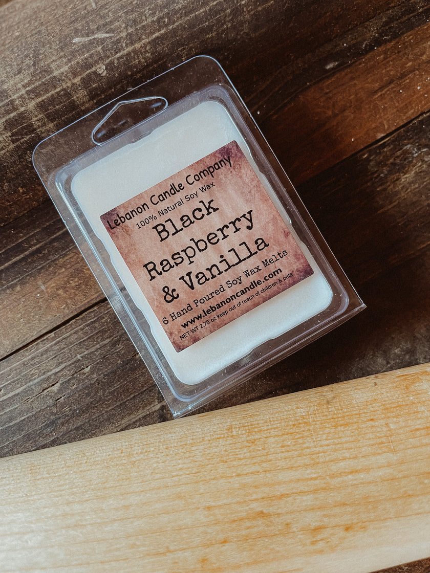 Black Raspberry & Vanilla Wax Melt