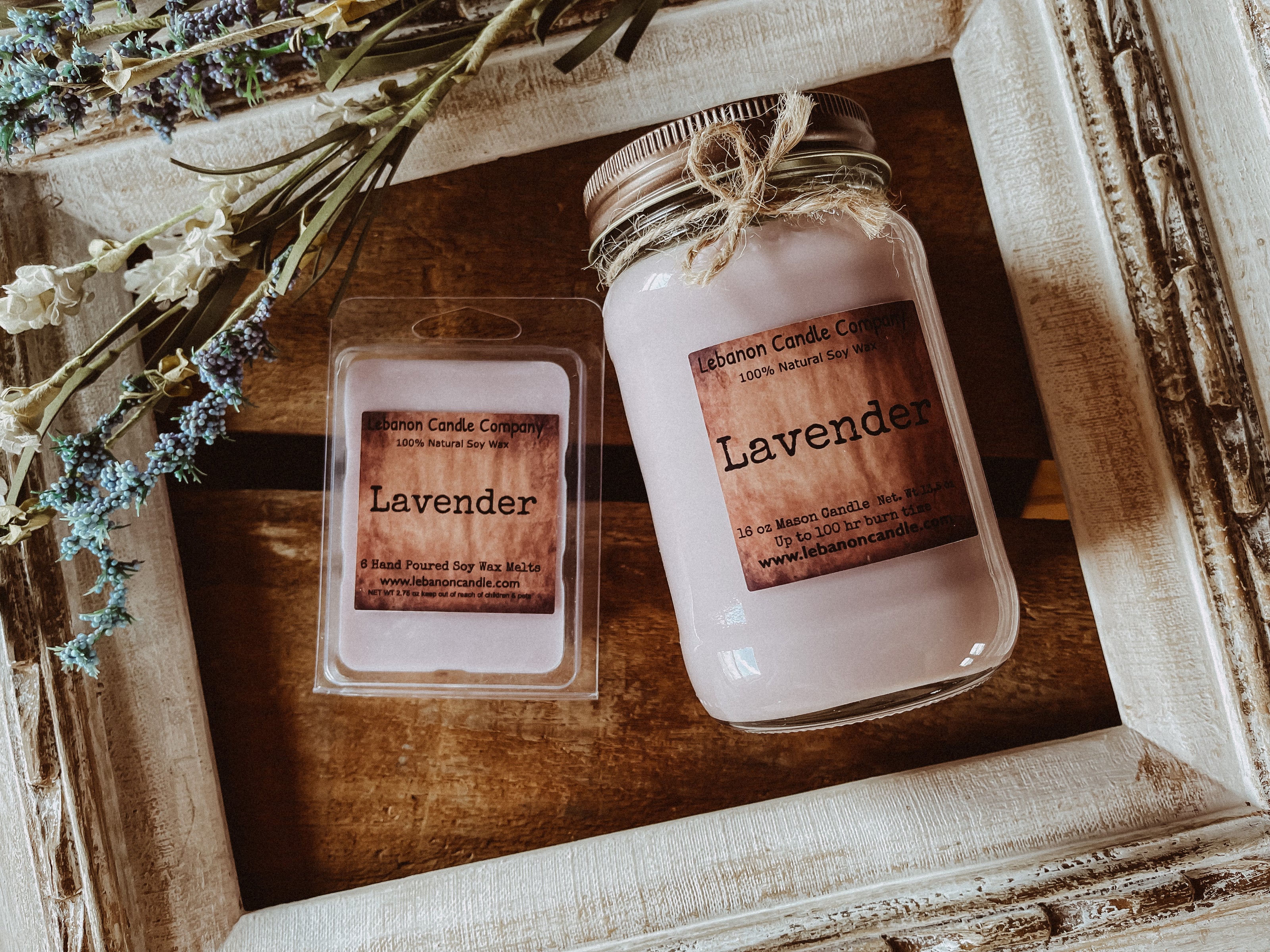 Lavender Candle
