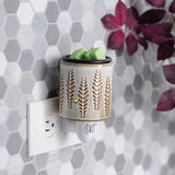 Wheat & Ivory Flip Dish Plug-in Warmer