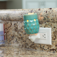 Honeycomb Turquoise Plug-in Warmer