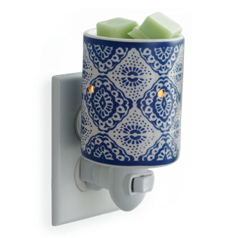 Indigo Porcelain Plug-in Warmer