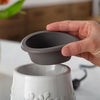 Black Dipped Flip Dish Warmer