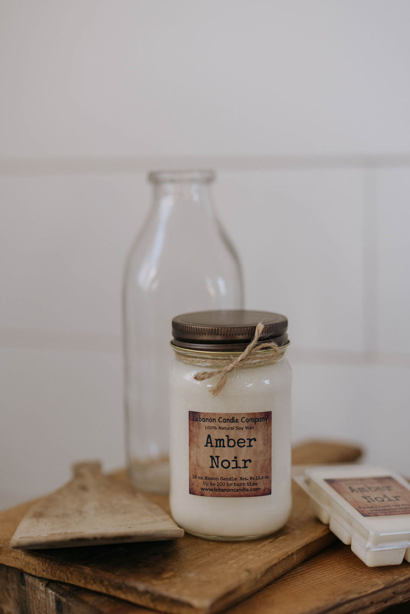 Amber Noir Candle