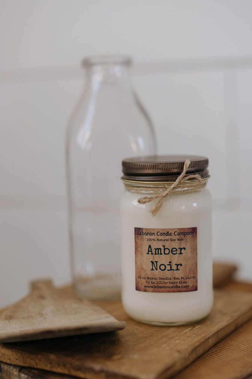 Amber Noir Candle
