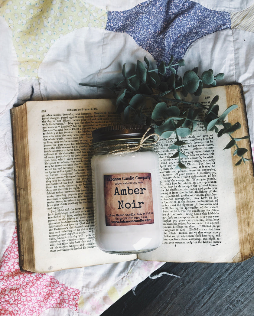 Amber Noir Candle