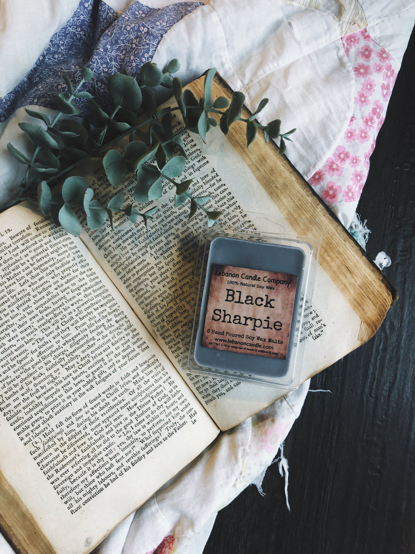 Black Sharpie Wax Melt