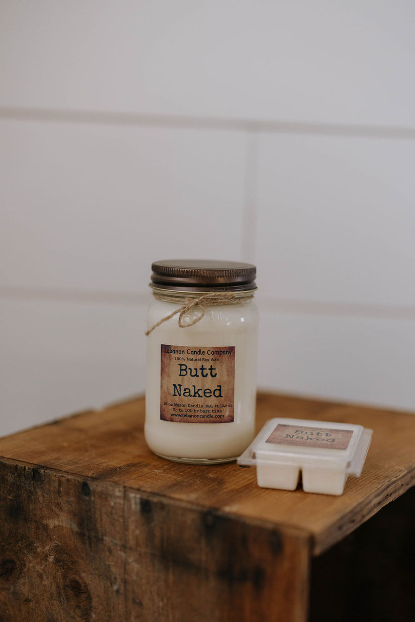 Butt Naked Candle