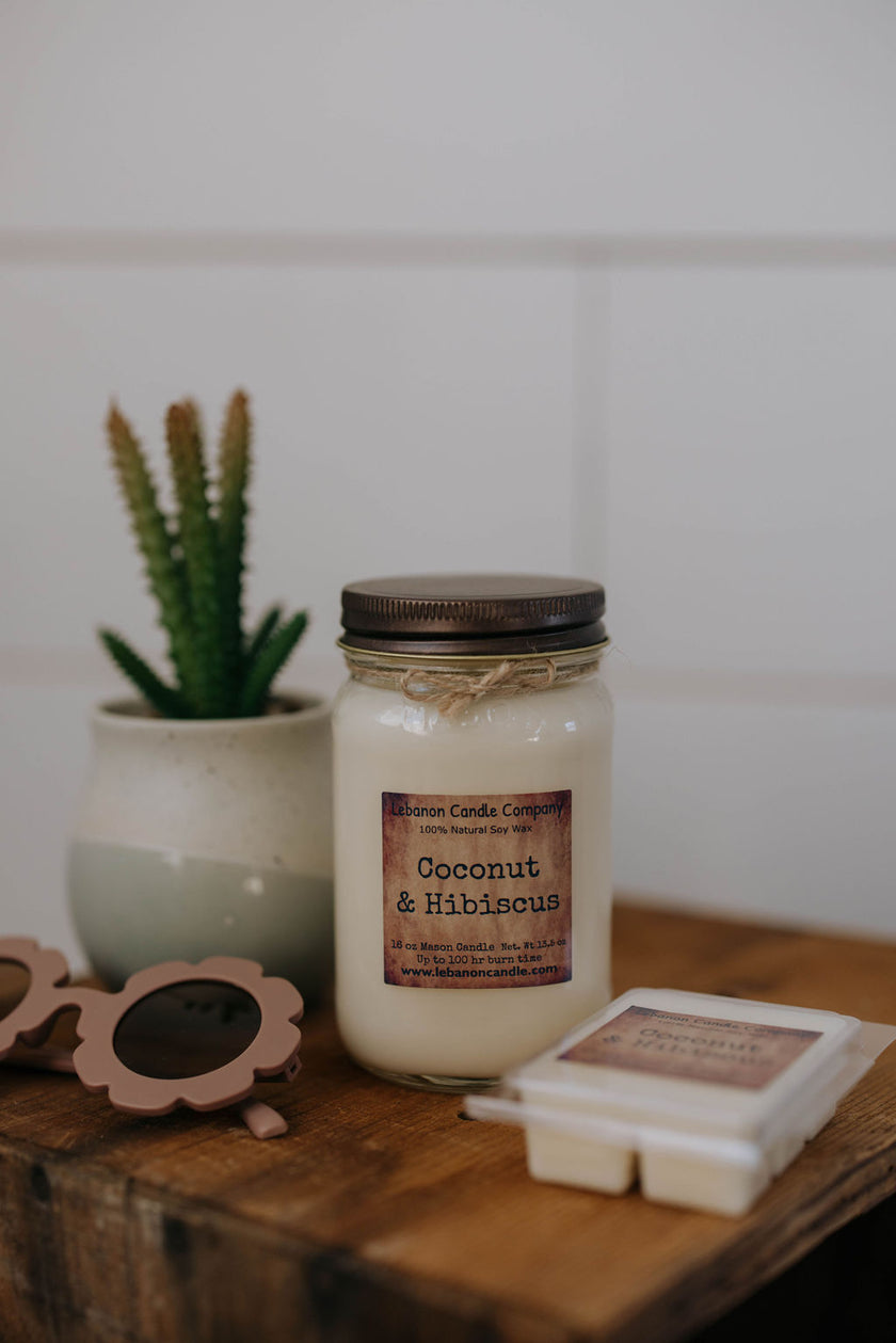 Coconut & Hibiscus Wax Melt