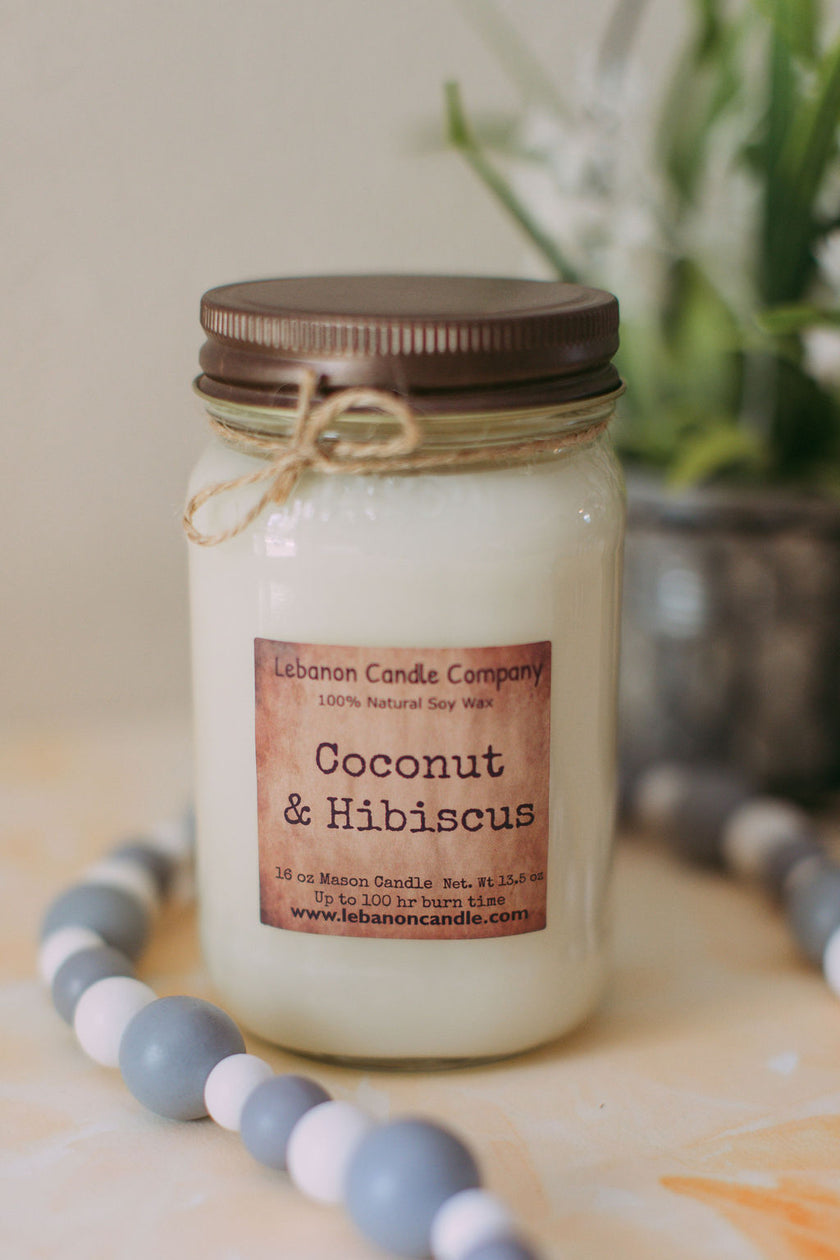 Coconut & Hibiscus Candle